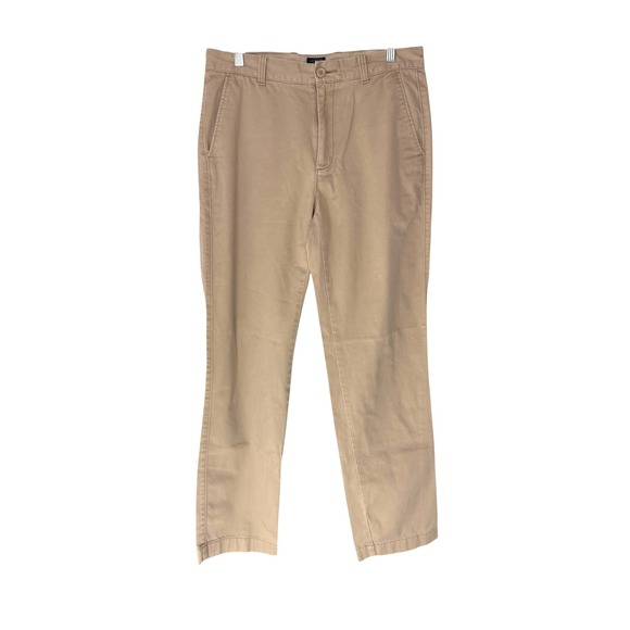 J. Crew Other - J.Crew‎ The Bleecker Pants Men's Tan Khaki Business Casual Straight Leg 31 x 32